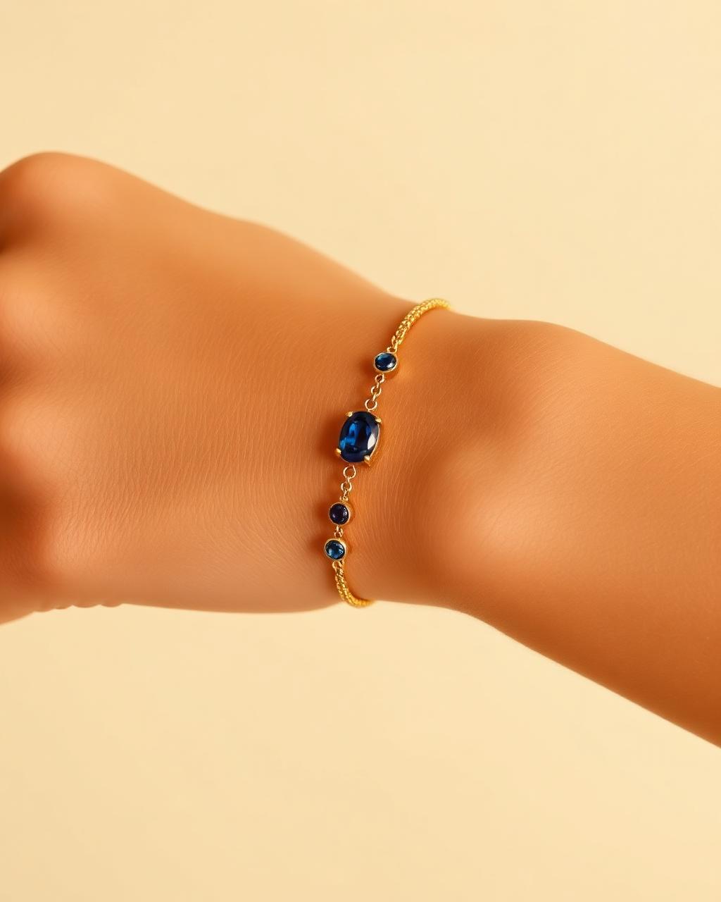 Layl Sapphire Bracelet — view 1